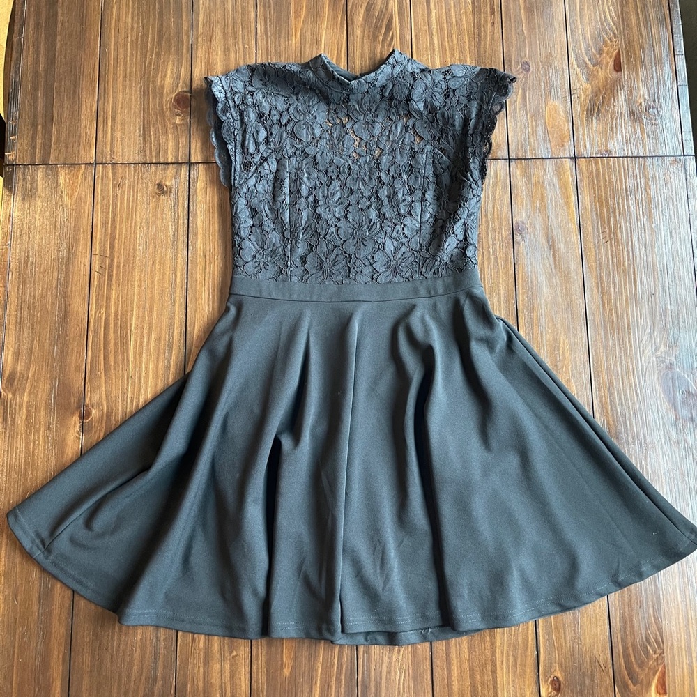 Black Lace Dress